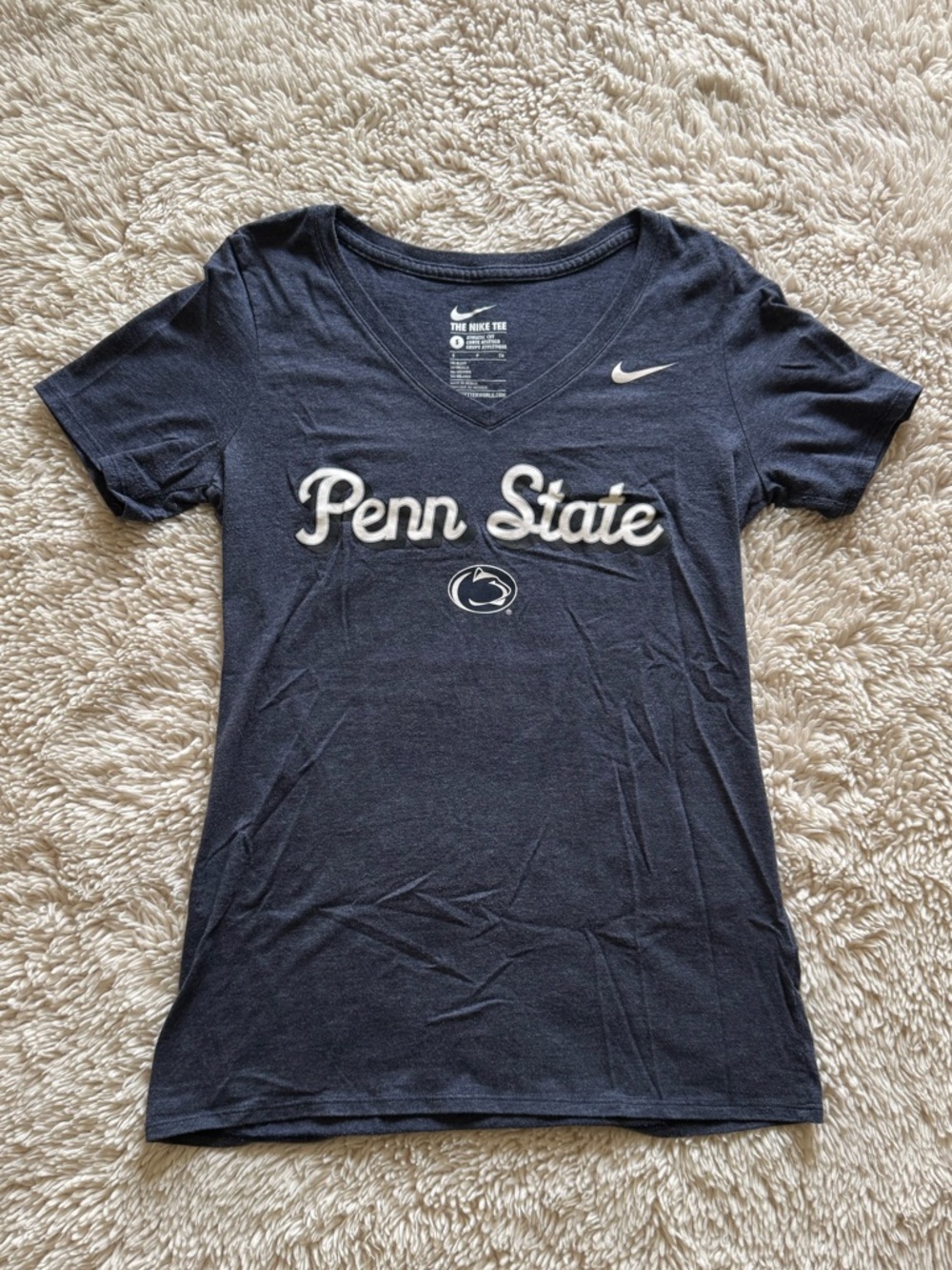 Nike Penn State V‑Neck Tee Women’s Small